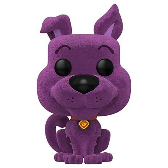 Funko Scooby Doo POP! Animation Scooby-Doo Vinyl Figure (Purple, Flocked)