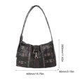 thumbnail image 2 of BLEEUS Women Bag Women Y2k Shoulder Bag Gothic Handbag Locomotive Leather Hobo Bag Shopping Purse Shoulder Bag, 2 of 10