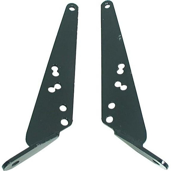 Allstar Performance ALL38112 Motor Mount - Bolt-On - Steel - Black Powdercoat - Rear - Pair