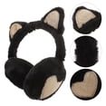 thumbnail image 2 of CIMAXIC Cache-Oreilles pour Enfants Cache-Oreilles Chat en Peluche Cache-Oreilles d'Hiver Chaud Cache-Oreilles Chauffant, 9.06"X6.3"X4.33 Pouces, 2 of 5