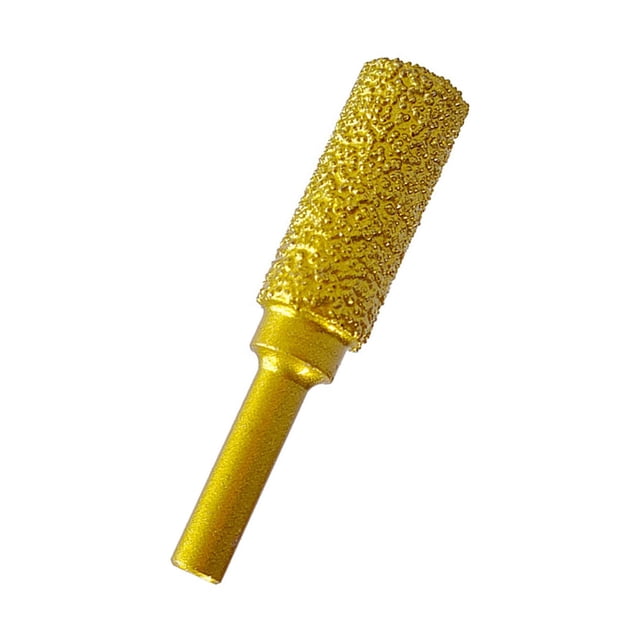 Broca de diamante para amolar, herramienta rotativa de broca de diamante de 60 mm de largo, cabezal de amolado con diámetro 13mm