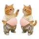 thumbnail image 1 of 2Pcs 3D Cat Belly Sticker,Cute Cartoon Soft Silicone Anti-Collision Sticker,Cat Wearing Clothes with Pink Belly Decals for Phone, Scrapbooks, Planner, Computer and Laptops, 1 of 7