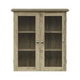 thumbnail image 4 of Teamson Home Connor Removable Two-Door Wall Cabinet with Adjustable Shelves, Light Oak, 4 of 6