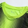 thumbnail image 4 of YONGHS Kids Goalie Shirt Soccer Goalkeeper Jersey Football Training Uniform Sport Workout Tee Fluorescent Green 11-12, 4 of 6