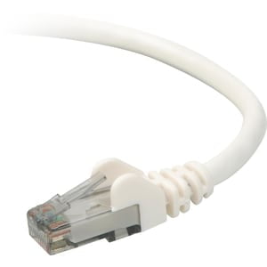 15FT CAT6 WHITE SNAGLESS RJ45 M/M PATCH CBL