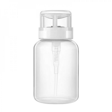 

Xinhuaya 250ml Bottleneck Compression Empty Bottle Plastic Bottle Nail Polish Remover Anti-overflow Compression Bottle A