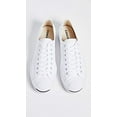 thumbnail image 4 of Converse Jack Purcell Canvas Unisex Sneakers, White/White/Black, 12.5 US Women/11 US Men, 4 of 6