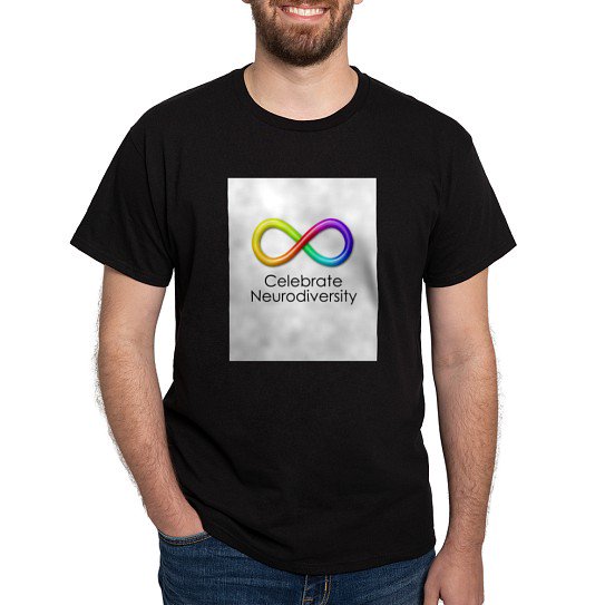 CafePress - Celebrate Neurodiversity Men's Value T Shirt - Men's Classic Cotton T-Shirts
