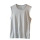 thumbnail image 2 of pstuiky Camisetas sin mangas para hombre, Camisola deportiva informal de cuello redondo y alta elasticidad de color liso para hombre Chaleco para hombre xl, 2 of 3