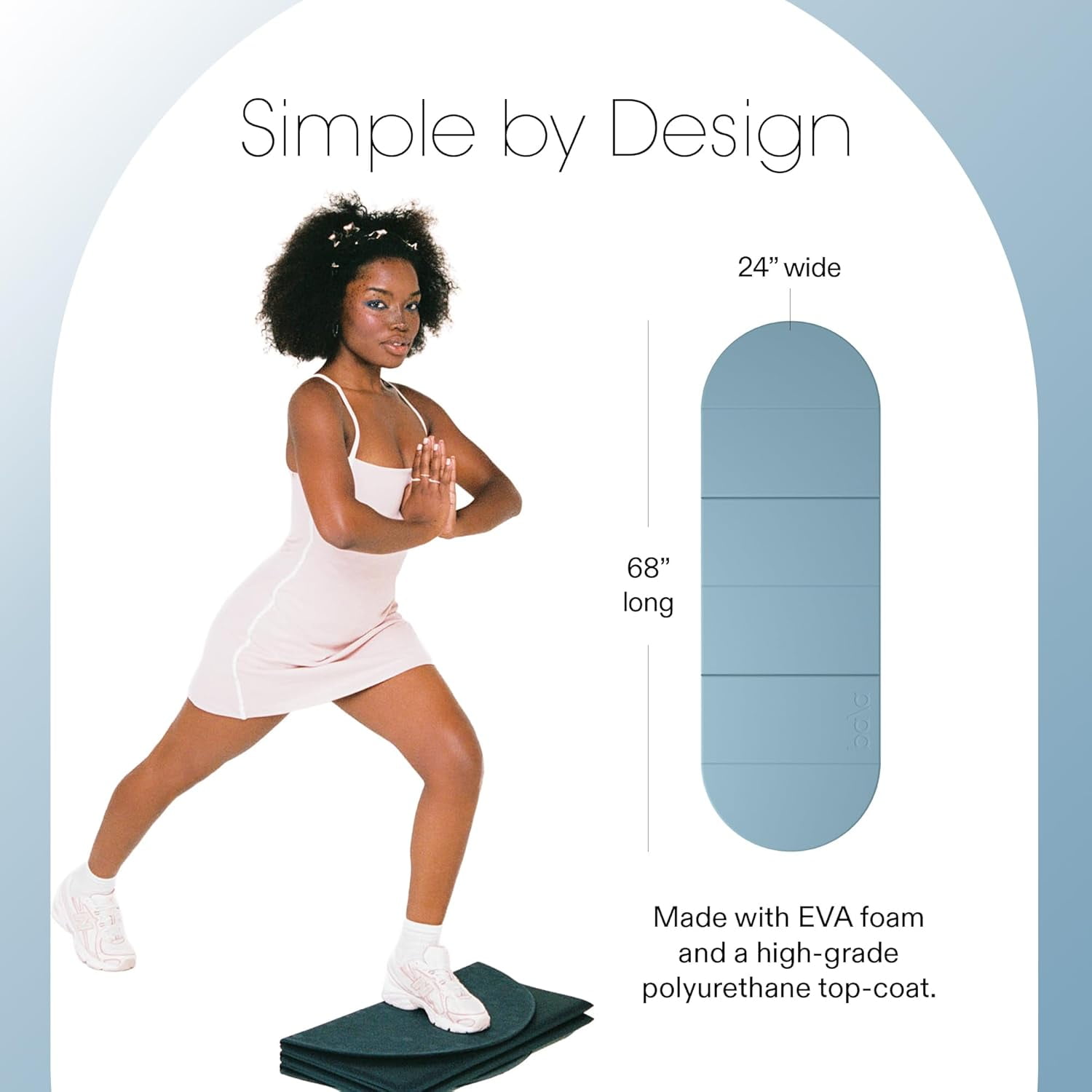 Bala Compact Mat, Sea