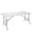6 FT, variant on Favory 3' Plastic Straight Table, White