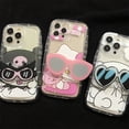 thumbnail image 2 of Sanrio Kuromi funda de teléfono con soporte de Hello Kitty para Samsung Galaxy S23 Ultra S22 S21 FE S10 Plus Note 20 10 A34 A54 A33 A53 A32 A52, 2 of 5