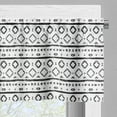 thumbnail image 3 of Ambesonne Black and White Window Valance, Grunge Stripes, 54" X 12", Black White, 3 of 5