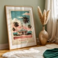 thumbnail image 6 of Nassau Vintage Travel Poster - Caribbean Charisma Rediscovered - Nassau New Providence The Bahamas Illustration Unframed Wall Art Print 5 x 7 inches, 6 of 60