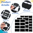 thumbnail image 3 of 230pcs Chalkboard Labels Removable Chalk Sticker for Jars Containers Storage Bins Waterproof Reusable Blackboard Stickers with 1 Liquid Chalk Markers for Jars Food Containers and Pantry Storag, 3 of 6