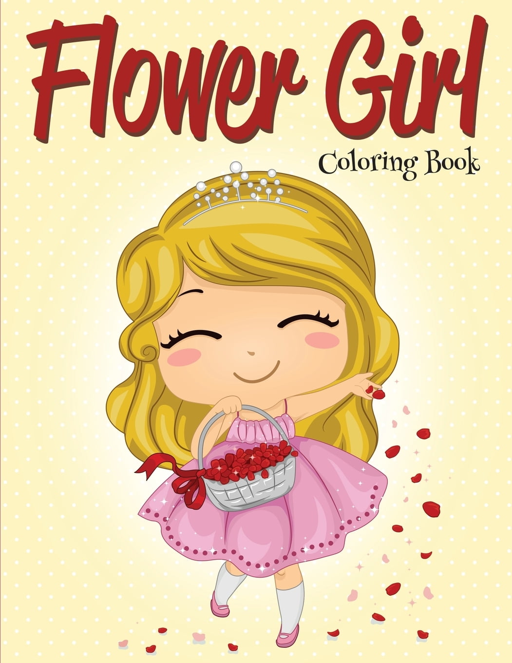 Flower Girl Coloring Book (Wedding Coloring Book) (Paperback