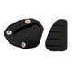 thumbnail image 5 of Kit de almohadillas ensanchadas para trípode de soporte lateral, accesorios para motocicletas, piezas de reparación de aluminio Negro, 5 of 9