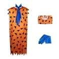 thumbnail image 2 of Halloween Caveman Costume, Prehistoric Style Cosplay Outfit, Stage Performance Dress Up Costume for Party and Theme Events,Size 3XL, 2 of 4