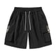 thumbnail image 1 of pstuiky Pantalones cortos para hombre, Pantalones cortos de verano para hombre, informales y cómodos, con bolsillo y cintura elástica y cordón ajustable. Pantalones cortos de entrenamiento, 1 of 3