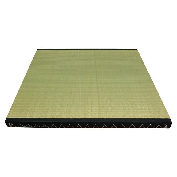 Oriental Furniture 3'x 3' Half Size Fiber Fill Tatami Mat
