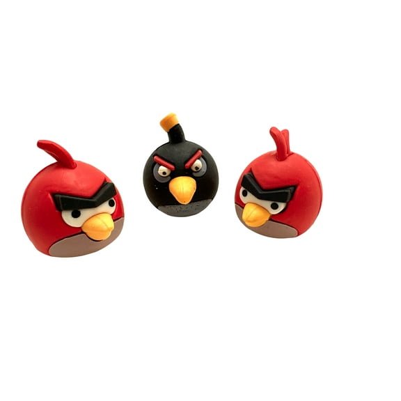 Angry Birds Assemble Erasers Like A Puzzle - Angry Bird Puzzle Eraser Set (3pc)