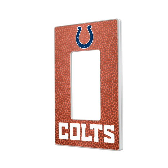 Indianapolis Colts Football Design Single Rocker Light Switch Plate