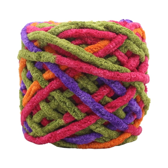 Hand-woven Crochet Yarn, 100g 325m Thick Acrylic Thread for DIY Sweaters, Scarves, Dolls, and Crafting Projects