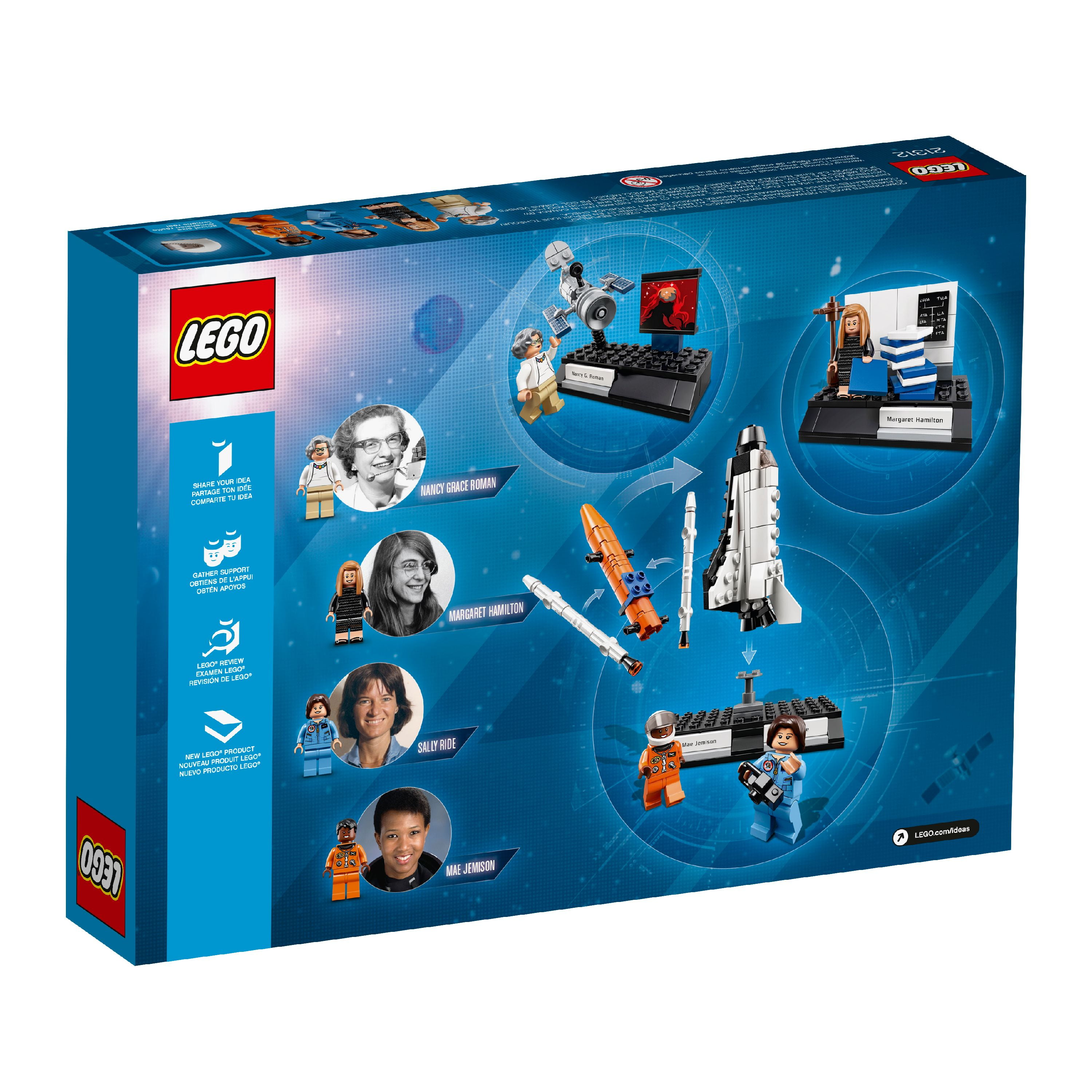 women in space lego
