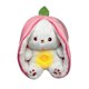 thumbnail image 1 of Baby Breathing Rabbit Plush Toy with Soothing Music Light Musical Strawberry Carrot Bunny Plushie Stuffed Animal Doll Soother Newborn Infant Boys Girl, 1 of 5