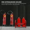 thumbnail image 5 of AURARMLET  Universal Red Iron Fire Extinguisher Holder Heavy Duty Storage Bracket, 5 of 8