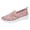Pink, variant on Orthopedic Walking Shoes for Women Knit Upper Embroidery Wide Walking Shoes for Women Closures Arch Support -On Women Sneakers Classic Hands Free Womens Mary Jane Shoes Soft Shoes