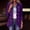 Purple, variant on Womens Velvet Jacket Cardigan Tops 2026 Trendy Ruffle Trim Business Casual Open Front Jackets Solid Color Soft Cozy Warm Dressy Long Sleeve Outerwear for Fall Winter Layer Green 3XL