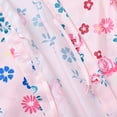 thumbnail image 5 of KYAIGUO 2-14T Kids Baby Girls Satin Robes Toddler Spring Silk Short Kimono Bathrobe Summer Floral Nightgown Loungewear Soft Lightweight Baby Party SPA Sleepwear, 5 of 10