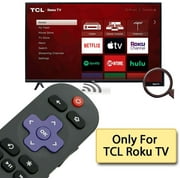TCL Roku 4 TV RC280 Replacement Remote Control with Netflix Vudu Hulu Sling fit for 48FS4610R 49S325 49FP110 49S303 49S305 49S515 49S403 49S405 49S425 50S423 50S525 50UP130 50S425 50FS3750 50FS3800