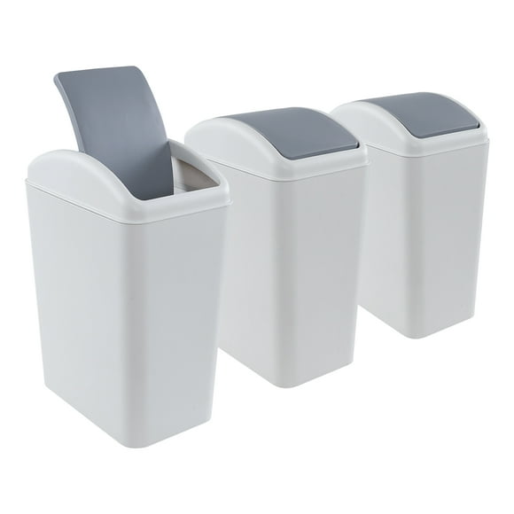 Kitchen Trash Cans Swing Lid