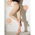 thumbnail image 4 of Suprenx Women's Full-Length Seamless High Waist Tummy Control Shapewear Compression Pants, 4 of 6