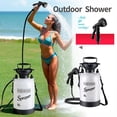 thumbnail image 5 of Beloadence Portable Camping Shower, Manual Pressure Outdoor Shower with Spray Nozzle for Camping, Beach, Surfing, Garden, Car Wash & Dorm Use, 5L, Hands-Free Carry, 5 of 10