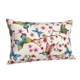 thumbnail image 2 of Disketp Pillow Covers Watercolor Floral With Butterflies Pattern Throw Pillow Case Cushion Covers,Cushion For Bedroom,Couch,Home-14"X20", 2 of 9