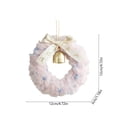 thumbnail image 3 of WDOBM Christmas Decorative Bows, Christmas Tree Ornaments Car Wreaths Bows Bells Small Flower, Christmas Tree Bow, Christmas Wreath Bows for Home Decor Indoor, 3 of 6