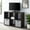 Espresso, variant on Linon Galli 6 Cubby Storage Cabinet, Multiple Colors