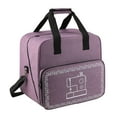thumbnail image 2 of yotijay Nylon Sewing Machine Carry Case Padded Storage Cover Tote Bag with Extra Pockets, 2 of 9