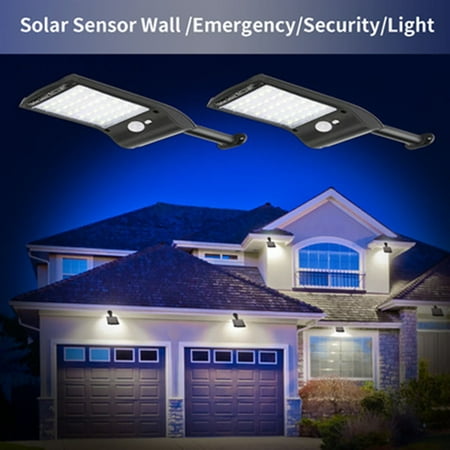 

CHGBMOK Outdoor 36 LED Solar Power PIR Motion Sensor Wall Street Light Garden Lamp On Clearance
