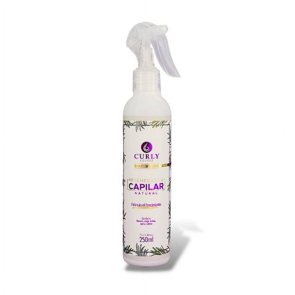Curly Lovers Natural Hair Regeneration Spray 8.45.fl.oz - Regenerador Capilar Natural