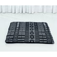 thumbnail image 6 of Leewadee Meditation Cushion Set – 1 Small Zafu Yoga Pillow and 1 Small Roll-Up Zabuton Mat Filled with Kapok, Black, 6 of 7