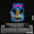 thumbnail image 4 of Craftnamesign Panda Eat Ramen Neon Sign, Ramen Japanese Restaurant Decor, 4 of 4