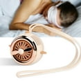 thumbnail image 4 of Mini ventilador de refrigeración colgante personal, ventilador de collar recargable USB para , ventilador de escritorio, viajes , uso Sunnimix  Collar Abanico, 4 of 7