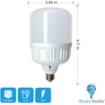 thumbnail image 2 of Corn Bulb 30W 5000K 2 Pack BlueX 250W Bulb - 300W Bulb Equivalent, 30W LED Corn Light Bulb Cool White 5000K E26 Base 3000 Lumens 300 Watt Light Bulb, 2 of 5