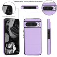 thumbnail image 4 of Funda Cartera Dteck para Google Pixel 8 Pro 6.7" 2024 Morada, 4 of 6