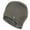 Gray, variant on Polar Extreme Men's Thermal Textured Beanie Winter Fleece lined Hat Skull Men Cap (Black)