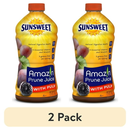 (2 pack) Sunsweet Amazin Prune Juice, 64 Fl. Oz.